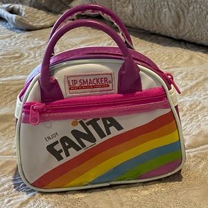 Retro Vintage FANTA lip smacker like new cute little purse!